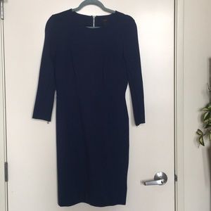 NWT J. Crew Navy Sheath Dress